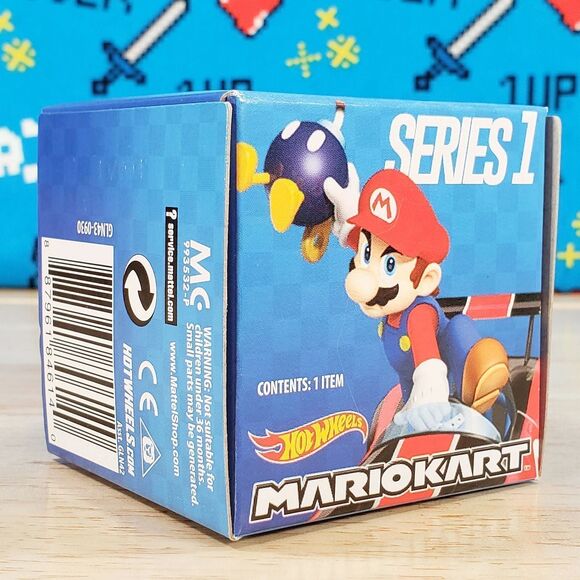 Hot Wheels Super Mario MarioKart 2018 Green Shell Blind Box Series 1 Diecast Car - Picture 2 of 9